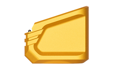 Tyrant CNC gold magazine extension for Glock 17 19X 22 34 35 45 aerospace aluminum matte