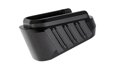 Tyrant CNC +3 magazine extension for Springfield Hellcat, black anodized 7000-series aluminum