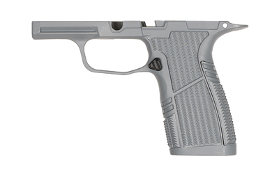 Tyrant CNC gray snub nose grip module for SIG Sauer P365, textured polymer matte finish