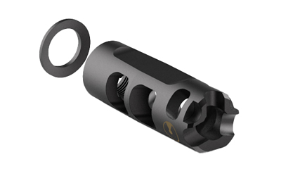 Ultradyne Vostok AK compensator 7.62mm black steel M14X1 LH threads