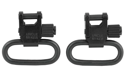 Uncle Mike's QD Super Swivel Tri-Lock 1 inch loop blued steel