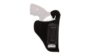Uncle Mike's Sidekick Size 16 left-hand inside-the-pant holster, black, fits 3.25-3.75 in barrels