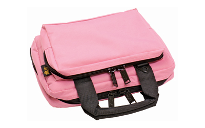 US PeaceKeeper Mini Range Bag Pink - pistol case with 8 magazine holders and detachable shoulder strap