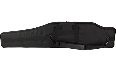 US PeaceKeeper Premier 53-inch black padded rifle case with double zipper and front pockets