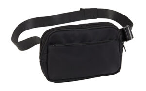 US Peacekeeper Suburban Sidekick Pack black polyester fanny pack with micro gun pocket