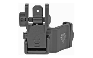 UTG ACCU-SYNC 45-degree flip-up rear sight, matte black, Picatinny/Weaver, 1.7 in high