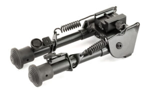 UTG TLBP78 Tactical OP Bipod, black, adjustable 6.1-7.9 inch, aluminum and steel