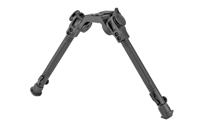 Leapers UTG Over Bore Bipod, black anodized, Picatinny mount, adjustable 7-11 in