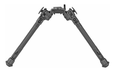 Leapers UTG Over Bore Bipod, black anodized, Picatinny mount, adjustable 7-11 in