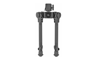 Leapers UTG Over Bore Bipod, black anodized, Picatinny mount, adjustable 7-11 in