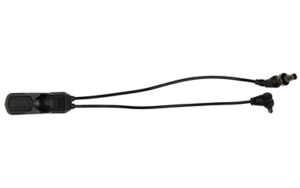 Unity Tactical AXON Sync remote switch for Surefire/Crane lights, 7-inch cable, black