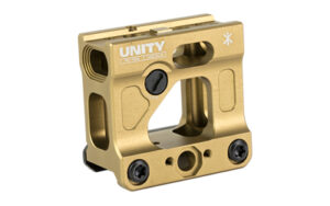 Unity Tactical FAST Micro mount for Aimpoint Micro optics in Flat Dark Earth with 2.26 inch optical centerline