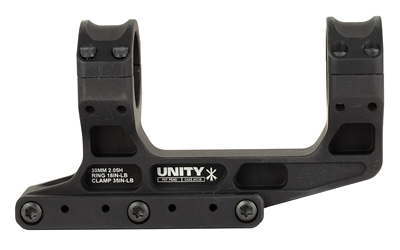 Unity Tactical Fast LPVO 30mm 2.05in cantilever scope mount black anodized