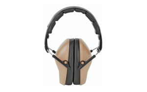 Walker's Pro Low Profile Folding Muff Flat Dark Earth/Black side view