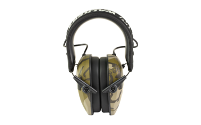 Walker's Razor Slim Electronic Muff 23 dB Mossy Oak Bottomland over-the-head hearing protection