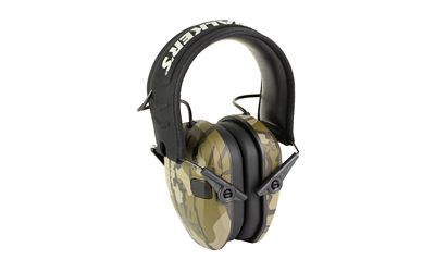 Walker's Razor Slim Electronic Muff 23 dB Mossy Oak Bottomland over-the-head hearing protection