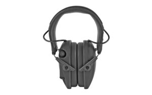 Walkers Razor Freedom Slim electronic earmuff 23 NRR black with distressed Carry On logo