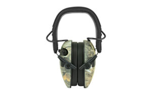 Walkers Razor Slim Electronic Muff Realtree Xtra Black hearing protection NRR 23 dB
