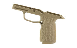 Wilson Combat tan polymer grip module for Sig P365XL with Starburst texture