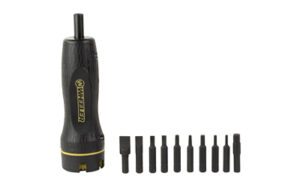 Wheeler Digital F.A.T. Wrench torque driver kit in black/yellow with molded case