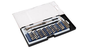 Wheeler Precision Micro Screwdriver Set 58-piece with extendable handle and case