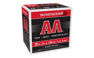 Winchester AA Target 28 Gauge 2-3/4 in 3/4 oz #8 shot 25-count box
