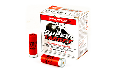 Winchester Super Target Xtra-Lite 12 GA 2-3/4in 1 oz #8 shot 25-count box