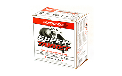 Winchester Super Target Xtra-Lite 12 GA 2-3/4in 1 oz #8 shot 25-count box