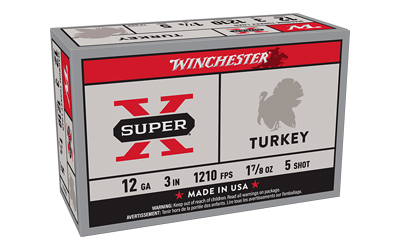 Winchester Super-X Turkey 12ga 3in 1-7/8oz #5 shot 10rd box product image