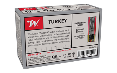Winchester Super-X Turkey 12ga 3in 1-7/8oz #5 shot 10rd box product image