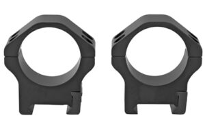Warne Maxima Horizontal 30mm medium matte black scope rings, sintered steel, Picatinny/Weaver compatible