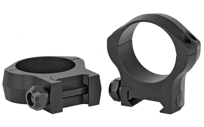 Warne Mountain Tech 35mm medium matte scope rings in black, 7075 T6 aluminum