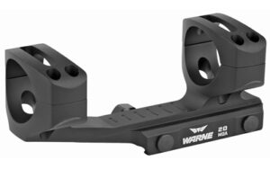 Warne LR-SKEL 30mm skeletonized 20 MOA Picatinny mount, black