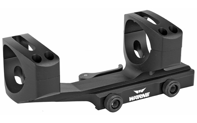 Warne QD XSKEL 34mm skeletonized quick-detach scope mount, black, 6061 T6 aluminum