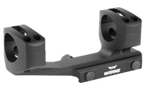 Warne X-SKEL Gen 2 extended skeletonized 1 inch MSR mount in black