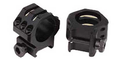 Weaver 6-Hole 30mm High Matte Aluminum Scope Rings