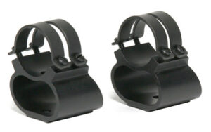 Weaver See-Thru 1 inch scope rings for Ruger 10/22 in black finish