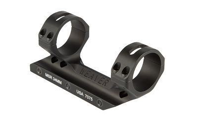 Weaver 34mm MSR scope mount matte black forward cantilever 7075-T6