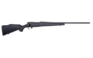 Weatherby Vanguard Obsidian rifle .300 Win Mag black Monte Carlo synthetic stock threaded barrel