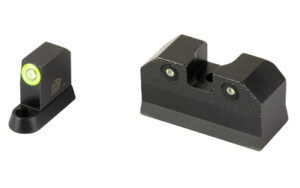 XS Sights R3D 2.0 green night sights for CZ P10, tritium front and rear