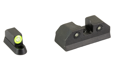 XS Sights R3D 2.0 green tritium night sights for CZ P10 standard height