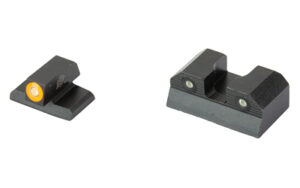 XS Sights R3D 2.0 orange tritium night sights for HK VP9, front and rear