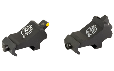 XS Sights XTI2 DXS Ember 45 degree offset BUIS set front orange dot rear black white stripe