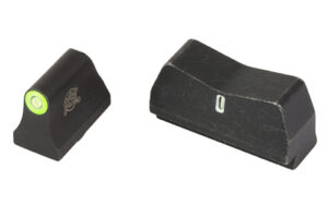 XS Sights DXT2 Standard Dot tritium night sight for Glock — suppressor height, green front