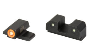 XS Sights R3D tritium 3-dot night sights orange glow for Springfield Hellcat OSP