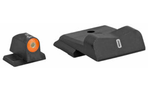 XS Sights DXT2 Big Dot tritium pistol sights for S&W M&P Shield, optic orange