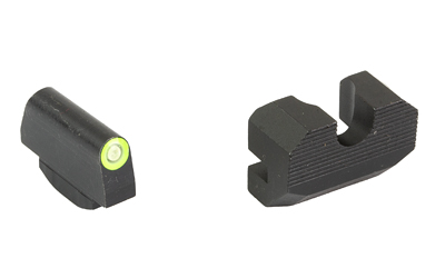 XS Sights Minimalist green tritium front and serrated rear sight