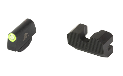 XS Sights Minimalist green tritium front and serrated non-tritium rear night sight