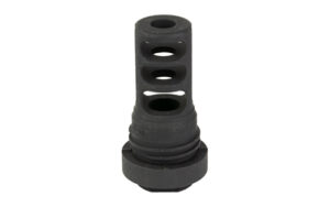 Yankee Hill Machine YHM QD muzzle brake black steel with 1/2-28 threads