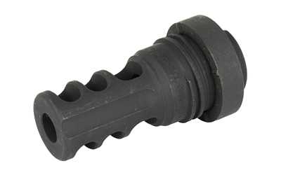 Yankee Hill Machine YHM QD muzzle brake black steel with 1/2-28 threads